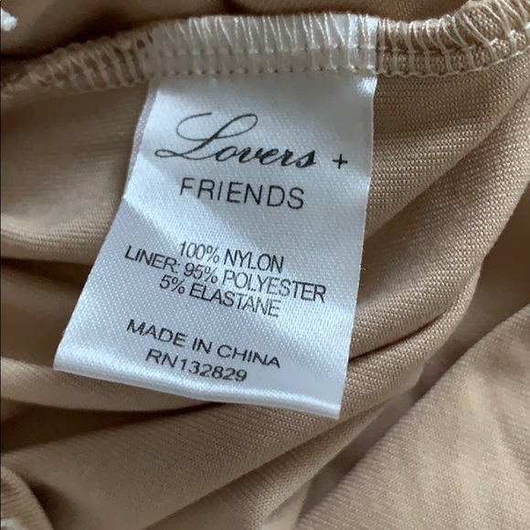 Lovers + Friends White Lace Romper size small - Picture 7 of 7